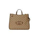 Сумки-тоут Gucci Horsebit 1955 Medium Tote Bag 'Beige' 1
