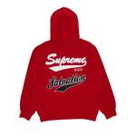 Худи Supreme Salvation Zip Up Hooded Sweatshirt 'Red' 2