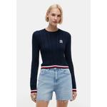 Свитер с косами и контрастной отделкой - Tommy Jeans 1