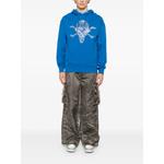 Худи Rhinestone Cones & Bones Popover 2
