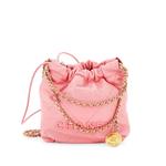 Стеганая сумка-хобо 22 Chain Quilted Caviar Mini 1