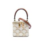 Сумка-сэтчел Mini Triomphe Coated Canvas Vanity Case (2023 год) 1
