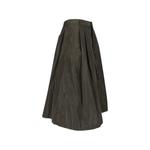 pleated A-line midi skirt 3