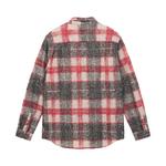 Фланелевая рубашка Stussy Plaid Knit Shirt 'Красный' 2