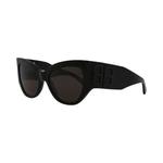 Солнцезащитные очки Balenciaga Cat Eye-Frame Recycled Acetate 'Black/Grey' 2