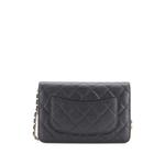 Стеганая сумка через плечо Wallet on Chain Quilted Caviar 2