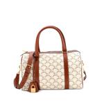 Большая сумка Boston Bag Triomphe из вощеного канваса 1