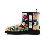 Ботинки UGG Wmns Classic Clear Mini Boot 'Black Multi-Color Checkerboard' 3