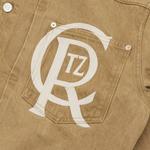 Куртки Corteiz Crest Chainstitch Denim Trucker 'Tan' 3