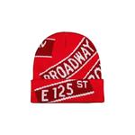 Шапки Supreme Street Signs Beanie 'Red' 2