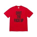 Футболки Supreme x Number (N)Ine Shut Up Tee 'Red' 1