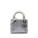 Сумка-сэтчел Mini Satin Cannage Strass Crystal Embellished Lady Dior (2017 год) 1