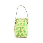 Mon Tresor Zucca Embossed Leather Mini bucket bag 2