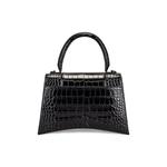 Сумки с ручками Balenciaga Hourglass Top Handle 'Black' 2