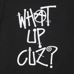 Футболки Stussy What Up Cuz? Tee 'Black' 3