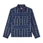 Овершоты Kenzo Weave Overshirt 'Midnight Blue' 1