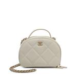Chic Riviera quilted top-handle bag 1