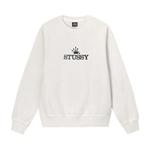 Свитера Stussy Glamour Pigment Dyed Crew 'Белый' 1