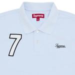 Топы Supreme Cursive Polo 'Light Blue' 3