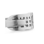 Кольцо с гравированным логотипом Numeric 4