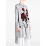 floral-print asymmetric shirt 3
