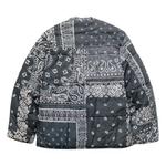Куртки Kapital Gauze Bandana Patchwork Quilt Samue Blouson 'Black' 2