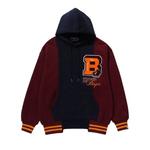 Худи BAPE Badges Color Blocking Hoodie 'Темно-синий' 1
