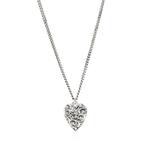 Arabesque heart pendant necklace 1