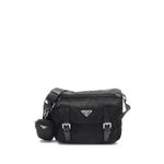2013-2026 Saffiano Trimmed Tessuto Zip Double Buckle Messenger Bag crossbody bag 1
