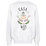 Толстовка Casa Way из органического хлопка с вышивкой 1