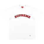 Футболки Supreme Plaid Appliqué Short-Sleeve Top 'White' 1