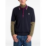 cable-knit polo shirt 1