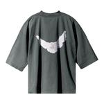Футболки Yeezy Gap Engineered by Balenciaga Dove 3/4 Sleeve Tee 'Dark Green' 2