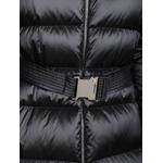belted fur-trim coat 3