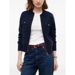 zip-up pocket-detail cardigan 3