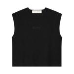Укороченные топы Fear of God Essentials Signature Rib Knit Cropped Top 'Vintage Black' 1