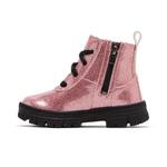 Ботинки UGG Ashton Lace Up Boot Toddler 'Glitter Pink' 3