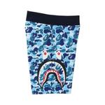 Шорты BAPE ABC Camo Side Shark Sweatshorts 'Синий' 3