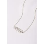 Серебряное колье с багетной огранкой Pave 3