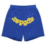 Шорты Sp5der Varsity Web Sweatshort 'Blue' 1