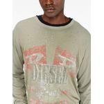 crystal-embellished distressed long-sleeve T-shirt 5
