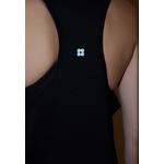 Черно-розовый спортивный топ из микрофибры, трикотаж, Thmss26Ts1 7