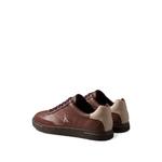 logo-plaque panelled sneakers 4