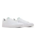 Кроссовки Adidas Advantage Base Court 'Белый Зеленый' 8