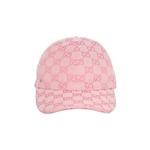 Бейсболки Gucci GG Canvas Baseball Cap 'Pink' 1