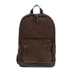 Рюкзак Bottega Veneta Intrecciato из замши 'Fondant/Black/Silver' 1