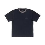 Футболки Stussy Ringer Tee 'Black' 1