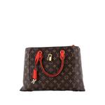 Сумка-тоут Flower Monogram Canvas with Leather 1