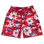 Шорты Denim Tears Camo Cotton Wreath Mesh Shorts 'Red' 1