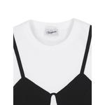 bra-print T-shirt 3
